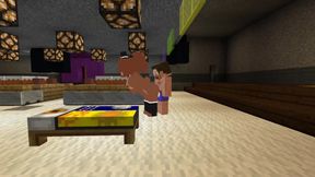 Minecraft Fapcraft: Fazclaire's Nightclub Edition Fucking Frennie, Freddy, in the Ass and Pussy