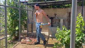 The Gardener Aroused Me and I Gave Myself to Him on the Swing in the Yard