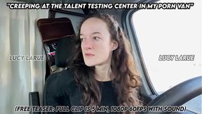 Exploring the Talent Testing Center in My Porn Van