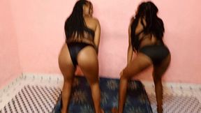 Black Panty Catfight Essy vs Diedry