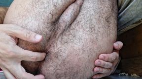 Hairy tight asshole