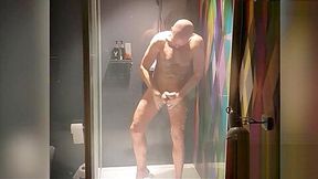 Rainbow Massage Takes A Naked Shower