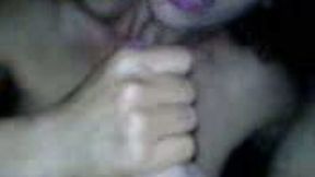 Proper missionary fuck and mouthful for my dainty Asian GF