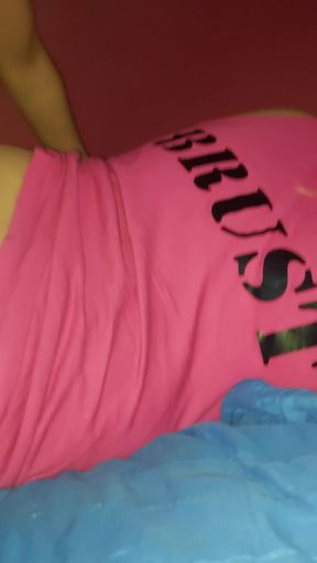 Fucking BBW Girl and Cum in Her Pussy and Over Ass