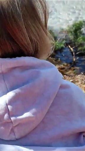 A Married Slut Wanted Sex in the Woods While Her Husband Was Busy at Home