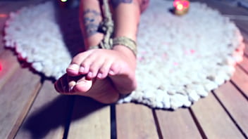 Captive Unicorn For Foot Worship And Wax Play