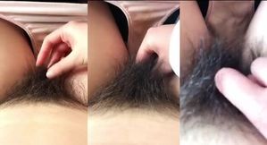 Curious About Hairy Beauties? Check Out This Japanese Amateur's Intimate Moments! [Homemade]