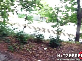 Hot Public Sex with Skinny Exchange Student Teen
