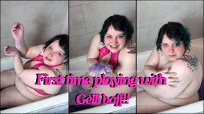 BBW tries geli baff for the first time WAM