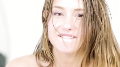 BBC loving anal babe fucked in ass and tits by her Black man