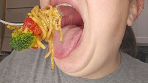 Eating Dinner