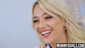 Teens Kenna James and Lily Larimar overwhelmed by a MILF