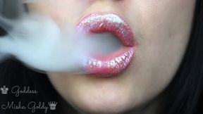 Cum to my big silver seduction and big hookah smoke!