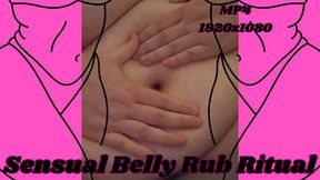 SSBBW Rachel's Sensual Belly Rub Ritual with Lotion MP4 1920x1080