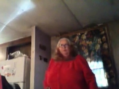 Sexy BBW Granny Showing Off