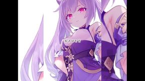 [Wasabi Mochi (Momosawa)] Keqing-chan ga Buka o Shigoki Makuru Hon | A Book In Which Keqing-chan Efficiently Works Her Subordinates (Genshin Impact) [English] [BanjoFuzz   head empty]