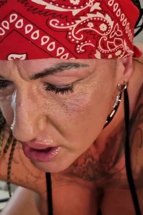Danaxmuscles Busts and Deepthroats a Big Cock White Bastard