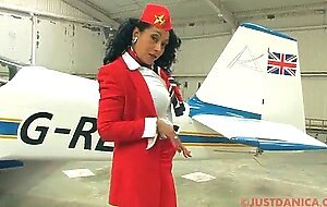 Your sexy air hostess