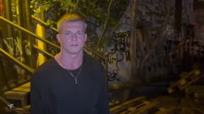 The Club&#039;s Security Guard Helped Me Get in, but I Had to Give Myself to Him in the Toilet - a Hard Ass Fucking