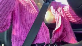 Artemisia Love's Adventurous Drive: A Playful Peek on the Open Road