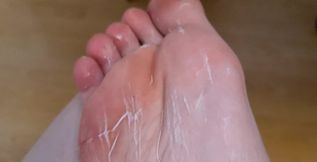 Cumming on My Foot and Rubbing and Massaging It Inbetween My Toes and Sole... I Hope You Like It!