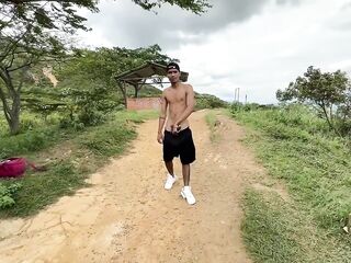 banging with curious athlete