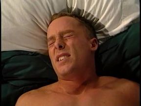 Fucking his boy on the bed