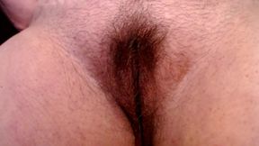 Trimming up My Fluffy Bush Hairy Pussy Grooming
