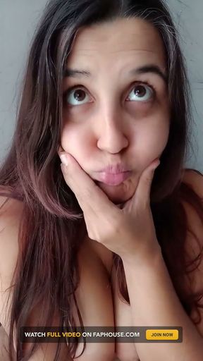 Doing Big Gum Bubbles Naked for My Stepdaddy - Bunny Looner