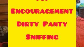 JOI dirty panty sniffing and sneezing