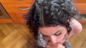 anal on the kitchen counter with lydia black