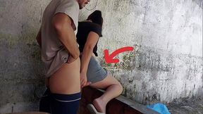 my wife went out and the hot short maid took my dick and put it inside her in the house area