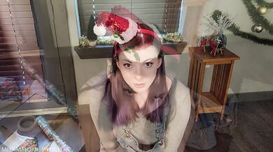 Santa Impregnates Slutty Elf with Miss Malorie Switch