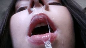 Mucus shower on your face mp4 FULL HD