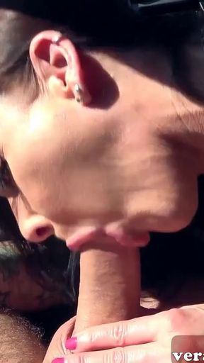 Must-see moment from &quot;German Milf hitchhiker picked up for car and outdoor fuck date&quot;