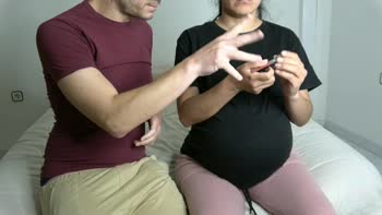 Pregnant English Teacher Seduces Boss in Steamy Tit-Sucking & Bukkake Extravaganza with Yellow Phantom Castle