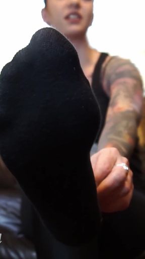 Rewarded with Sweaty Foot Worship