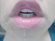 Seductive Mouth and Tongue Tease