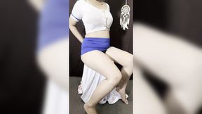 Asian Woman Shows Off Body Cosplay Sexy Flight Attendant