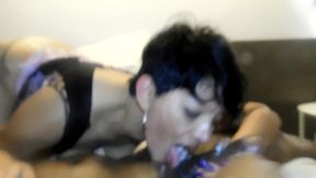 interracial, destroys her ass and fills her with milk 3