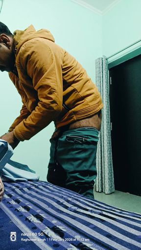 aisain european american indian police officer army man desi man