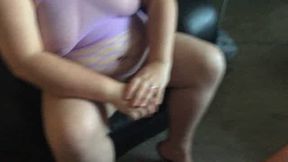 purple dress