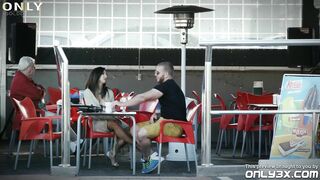 Flirtatious Frida Sante fucking at the villas rooftop scene teaser by Only 3x NETWORK