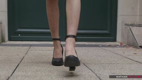 cute young trainee elena vedem s job interview