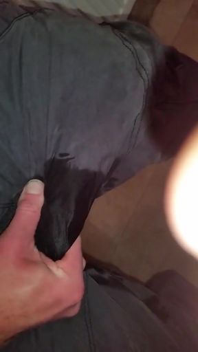 Spectacular moment from &quot;bursting bladder soaking my pants&quot;