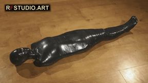 Brittany in Tight PVC Mummification Part 2 - Complete Deprivation (UHD 4K MP4)