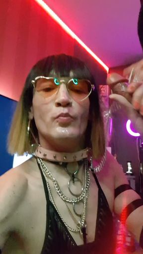 🔴MakingOFF&sup1; Seen Me. FACeFuckiNg for Valentine's Day, Deep Throat on Deep Throat on this Bitch with Cocks.   Clip 2