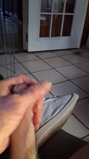 Playing with my cock