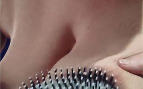 Spanking Her Tits and Clit Shes a Horny Trashy Bitch