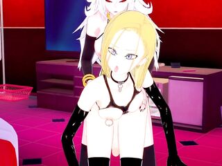 Dragonball SHEMALE HENTAI Android eighteen is Unmerciful Android twenty one's Sub Doxy